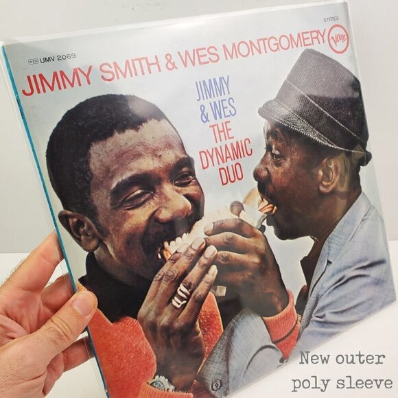 Jimmy Smith Wes Montgomery Vinyl Record Dynamic Duo cVerve Jazz Japan - Picture 12 of 13